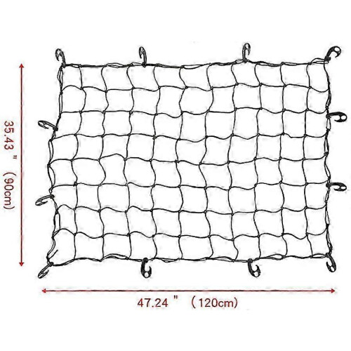 Cargo net for pickup trucks - Heavy-duty mesh secures loads 1