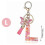Letter keychain for M style with cute initial pendant 5