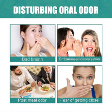 Oralhoe Fresh Breath Spray Oral Cleaning Care Mint Flavor Fresh Fragrance Relieving Breath Odor
