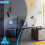 Programmable thermostat for floor heating 16A 230V LCD temperature control 4