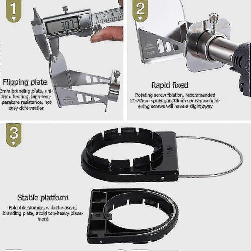 Kitchen blow torch for DIY baking, adjustable flame lighter for creme brulee & BBQ 1