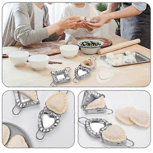 Dumpling press tool stainless steel for square wrapper 2
