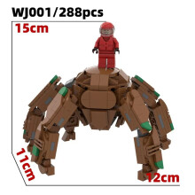 (288pcs) Project Hail Mary Rocky Blocks Model Toy ABS Plastic Building Blocks