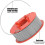 2 spool thread for Bosch ART 23 lawn mower, includes reel cap 3