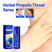 Ximonth Herbal Propolis Throat Spray Relieve Expectoration Throat Dryness And Itching Discomfort Moistening Throat Herbal Care Spray