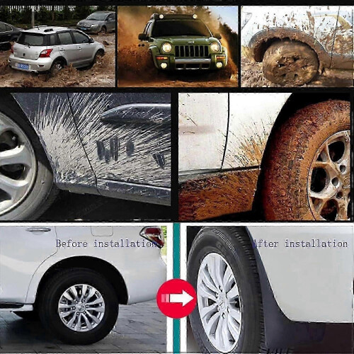 Mud flaps for ASX 2020-2023, 4pcs durable fender splash guards kit 1
