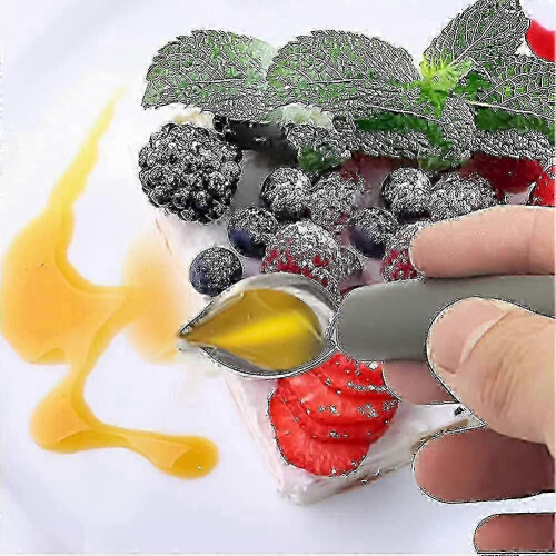 8pcs Stainless Steel Tweezers for Chef Kitchen Decorating Tools 1