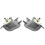 Car Front Headlights Fog Light For 2002-2013 Without Light Bulb 5