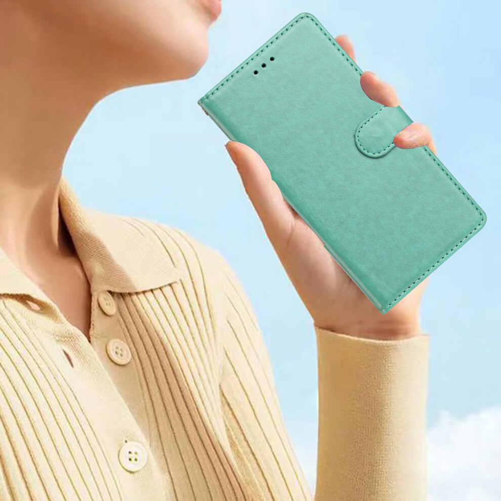 (Green) For Xiaomi 17 Pro Max Leather Case Wallet Stand Phone Cover With Handy Strap Green 6914293769848