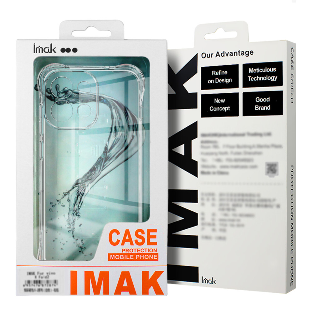 (Transparent) Imak For Xiaomi 17 Pro Max Case Tpu Phone Cover Airbag Shockproof Protection 6914290766437