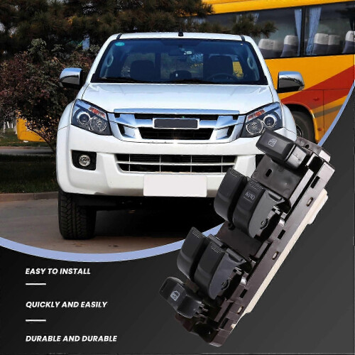 Remplacement de l'interrupteur de lève-vitre pour système électrique Isuzu D-Max 1