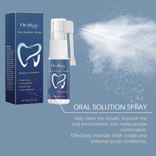 Oral Spray Contains Potassium Sorbate And Peppermint Leaf Extract