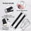 Swing Fixing Kit - Black - Tear-Resistant Nylon Straps - 200 kg Capacity - Easy Assembly 3