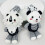 Sensory Development Animal Crib Rattle Black White Visual Stimulation Baby Toy L 7