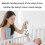 Sensory Development Animal Crib Rattle Black White Visual Stimulation Baby Toy L 9
