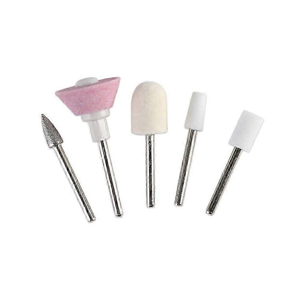 Manicure Combo Nail Trimming Kit - Electric Salon Shaper & Pedicure Polisher