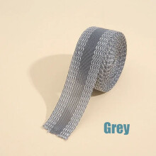 Self-Adhesive Pants Hem Paste Tape Ironing Adjusted Pant Edge Stick Tape for Jean Pants Apparel DIY Sewing Patch Fabric Grey | 3Meter