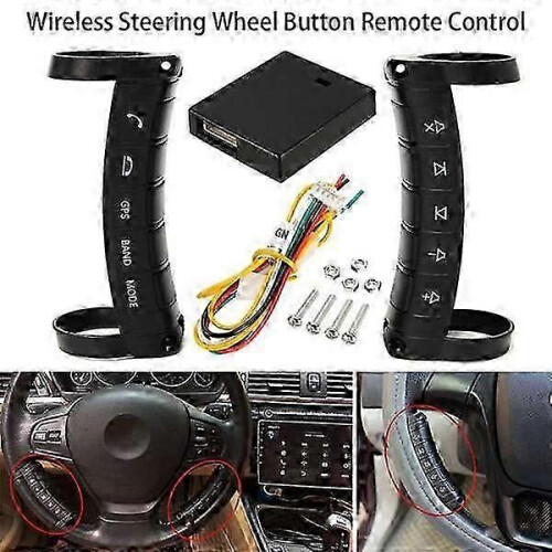 Wireless steering wheel controller for universal cars with Bluetooth LED 1