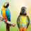 Reflective bird harness and leash set for flight training 3