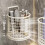 Versatile Metal Basket - Stylish and Practical Kitchen Accessory for Organization and Storage 5