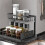 2 Tier Under Sink Organizers and Storage with Sliding Drawer Multi-Purpose Kitchen Bathroom Storage Rack Organization 3