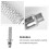 Hiking stick tips 6pcs for trekking pole accessories 5
