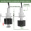 2Pcs SS3 Float  Condensate Overflow Safe-T- Replace 97647 for HVAC Drain Pan Condensate 3
