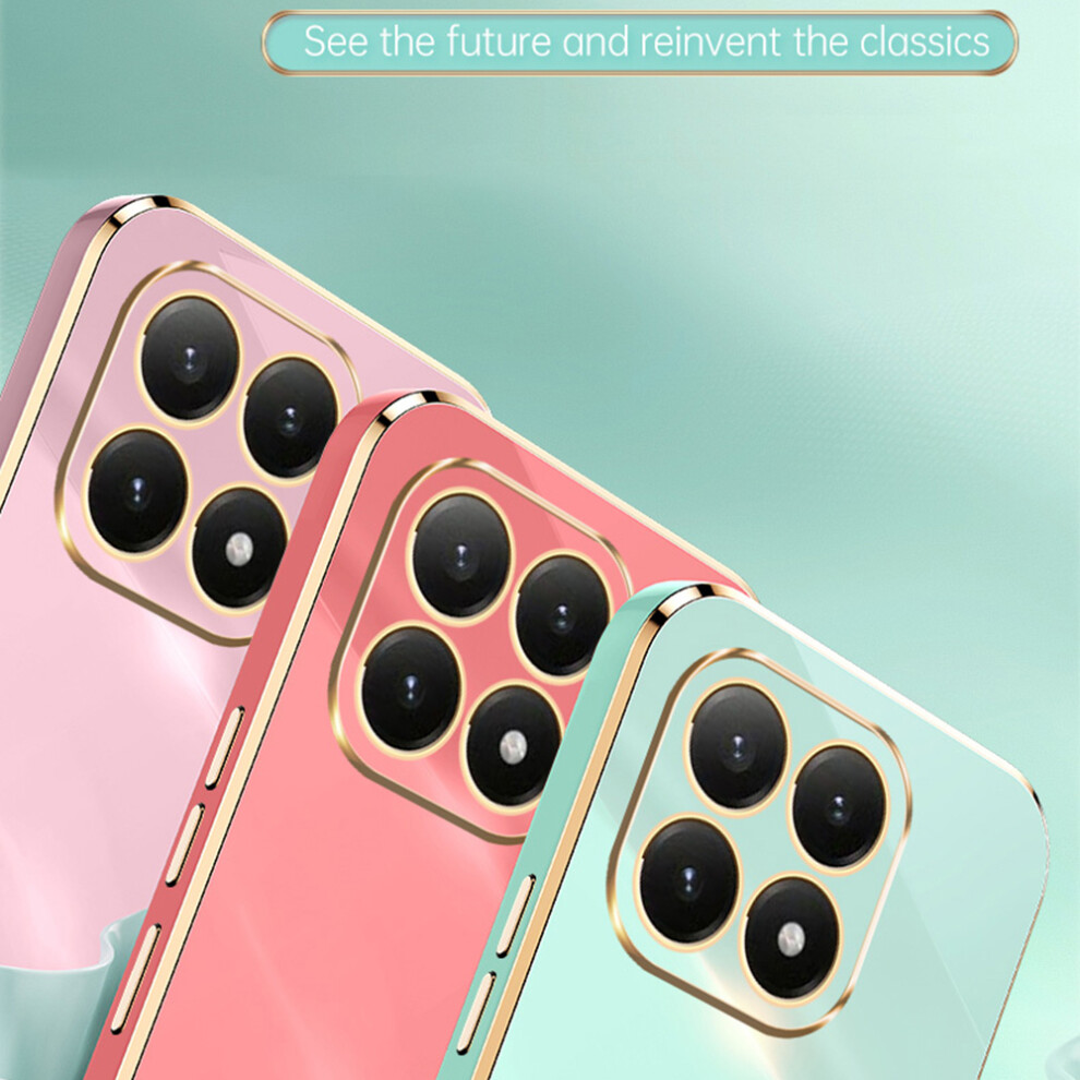 (Blue) Bulk Purchasing Xinli For Xiaomi 15T Case Tpu Phone Cover With Electroplating Frame Blue 6914298366141