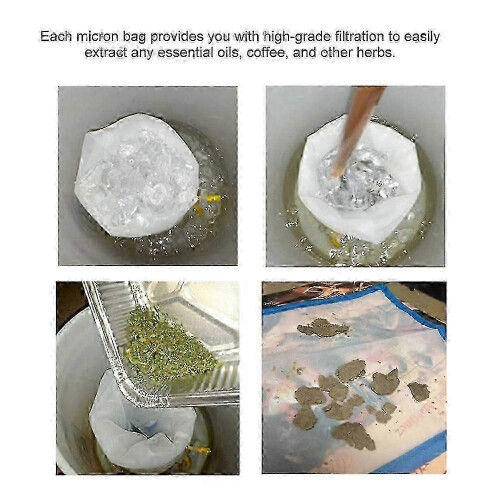 Eisextraktionsbeutel, 5 Stück, Mikronfilter-Blasenset 1