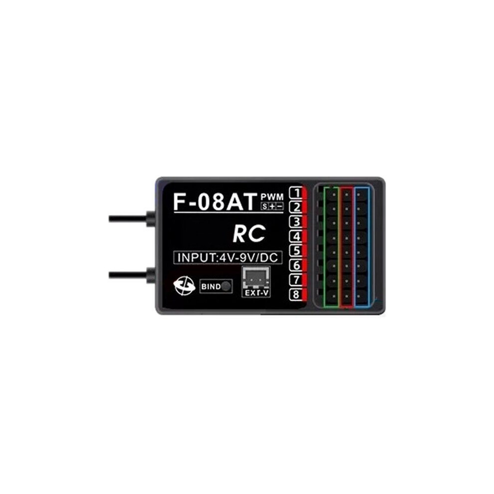 F-08At Gyro Receiver 8Ch Pwm Receiver For Remote Control Transmitter For Rc Car Boat Tank 4712439138402