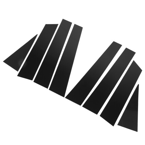 X-Trail T32 Glossy Black B Pillar Mouldings 8pc