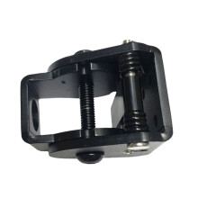 HR118 Clip- Vehicle Antenna Bracket with One-Button Folding Heavy-Duty Antenna Base Bracket Stainless Steel