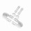 Motorcycle Rear Shock Riser 2-Piece Set 16
