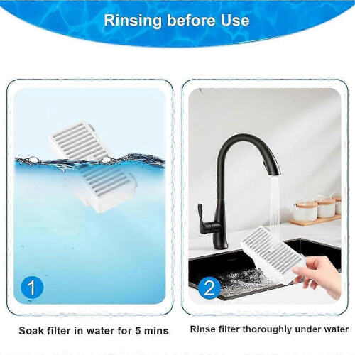 Fountain filter refills T-shaped for Pioneer Mini Swan 3-pack 1