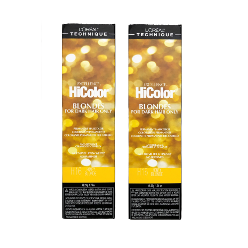 L'Oréal Excellence HiColor Honey Blonde H16 x2
