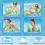 Inflatable pool mattress, floating pool hammock - Green - Size 120x70CM 2