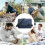 Ανδρική τσάντα ώμου, τσάντα crossbody, τσάντα crossbody, θήκη tablet 10,5 ιντσών, για εργ 2