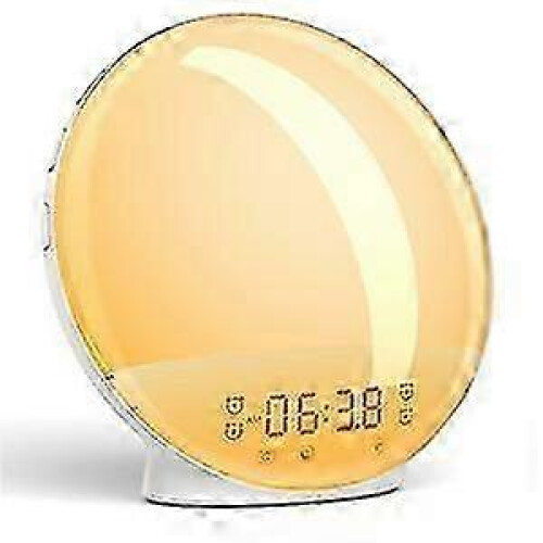 Digital alarm clock for kids with gentle sunrise simulation 2