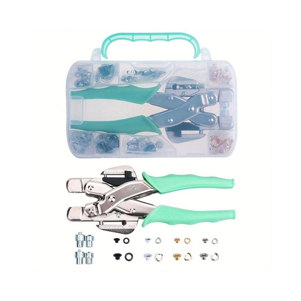 Professional Eyelet Punch Pliers Kit (3Mm & 5Mm),Grommet Tool Ergonomic Effortless Hole Puncher For Diy Repairs 6032427060651