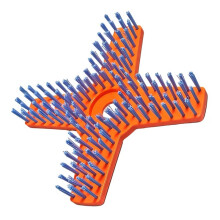 Lawn Mower Cleaning Brush Professional Grade Wear-Resistant Garden Tool Efficient Cleaning for Loose Soil,Grass Clipping