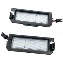 2Pcs LED Number License Plate Light for I30 Sonata Venue Tucson Veloster Rio K5 K7 Niro Cadenza