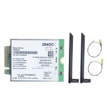 DW5820E L850-GL LTE 4G-Kaartmodule + 2x8DB-Antenne 0284DC 284DC voor Laptop 3500 5400
