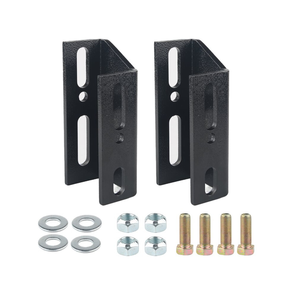 Front Sway Bar Drop Brackets Kit For 1967-1987 Chevy C10 K10 Trucks Black 6031128592584