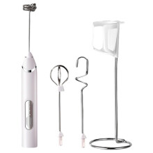Melkopschuimer Koffieopschuimer Huishoudelijk Klein Elektrisch Melkopschuimer 3 Snelheidsinstellingen Schuimdichtheid Handmixer