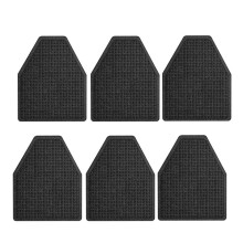 6 Pack - Professional Urinal Floor Mats for Men Bathroom Non-Slip Urinal Mats Disposable Bathroom Urinal Pads