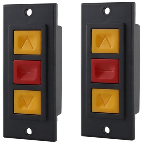 2Pcs Garage Door Opener, for Electric Door Roll  , Mounted Concealed Button