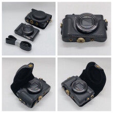 HX50 Cover Retro PU Leather Camera Bag Case for Cyber-Shot DSC-HX50 HX50V HX60 HX30 Full Body Protective C
