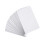 50pcs Glossy White Blank Inkjet Printable PVC Card Waterproof Card for   Inkjet Printer 1