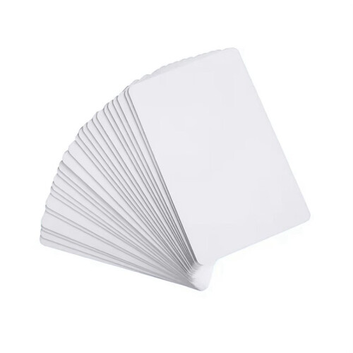 50pcs Glossy White Blank Inkjet Printable PVC Card Waterproof Card for   Inkjet Printer