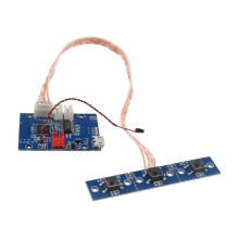 Placa Receptora de Audio 4.1, Módulo de Sonido Estéreo con Cable de Conexión, Placa Receptora Estéreo, Placa Amplificadora de Potencia